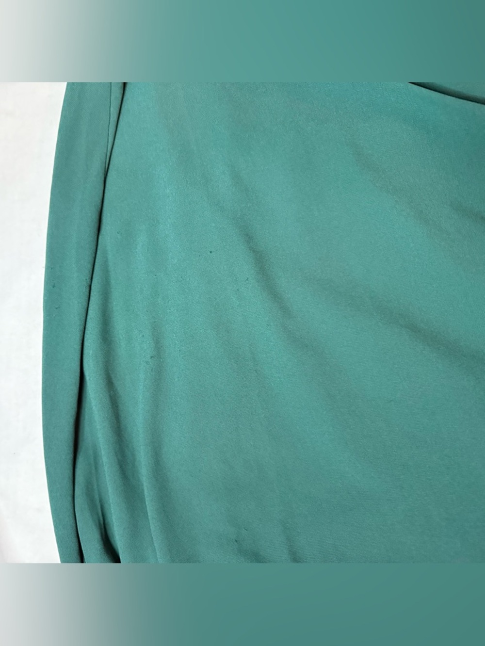 DEFECT NWT Lulus Heavenly Hues Maxi Dress Forest Green Prom Size S #508192 - Picture 9 of 14